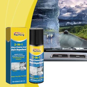 RayHong 2-en-1 Nettoyant Vitre & Répulsif Pluie