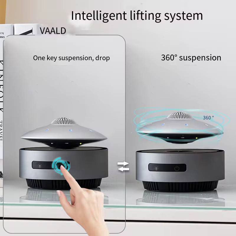 Haut-parleur Portable UFO avec Effet de Lévitation – Design Futuriste & Son 3D – Image 3