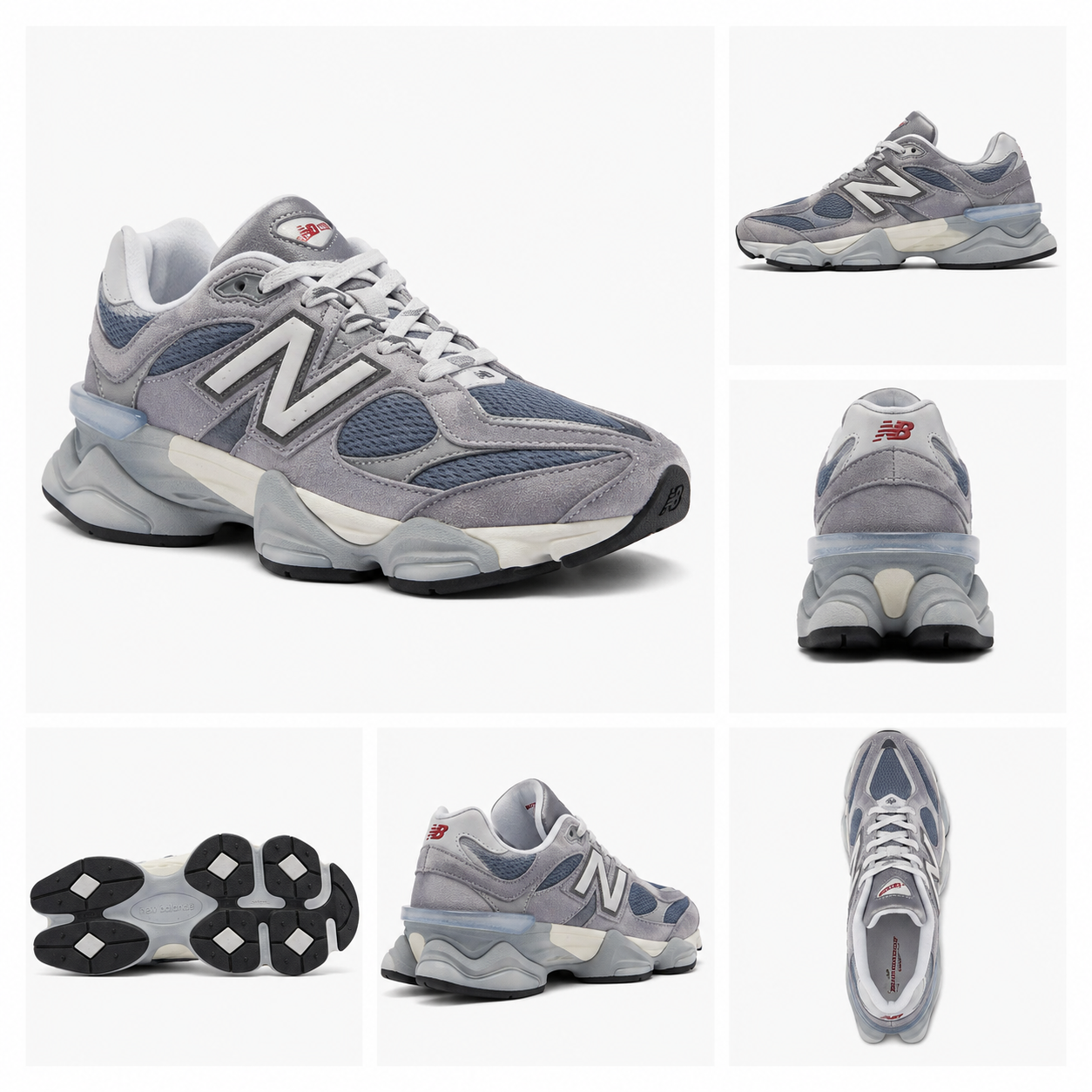 New Balance – Baskets Lifestyle Premium Gris/Bleu New Balance – Baskets Lifestyle Premium Gris/Bleu